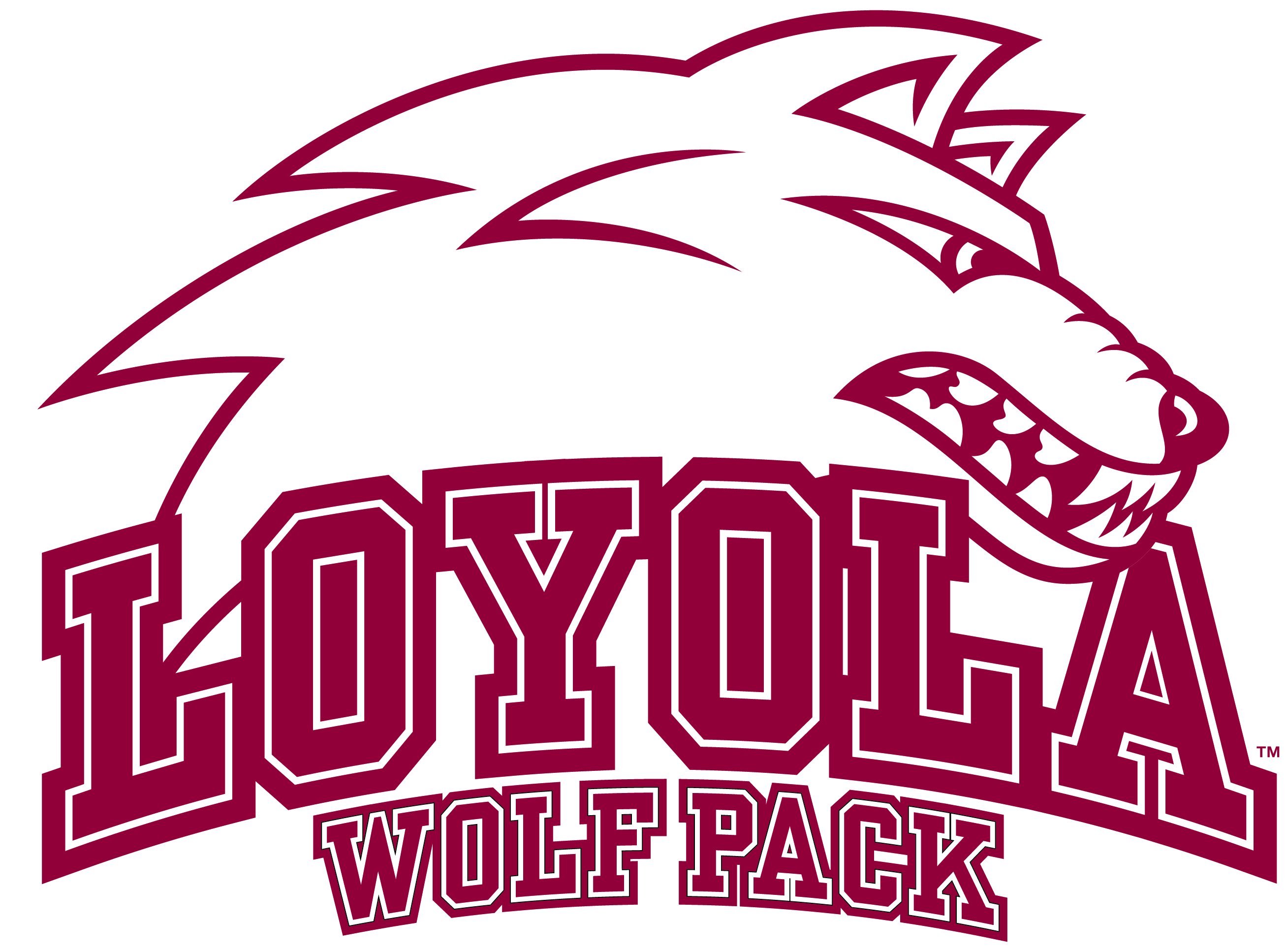 Loyola Wolf Pack logo